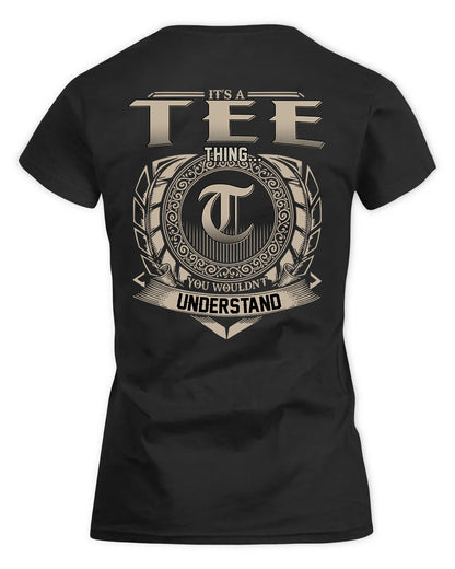 TEETER HH88-K2–Personalized Name Quote Apparel “It’s a/an NAME Thing You Wouldn’t Understand”
