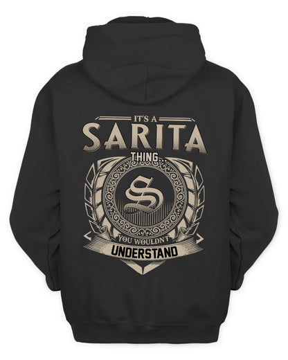 SARITA HH88-K2–Personalized Name Quote Apparel “It’s a/an NAME Thing You Wouldn’t Understand”