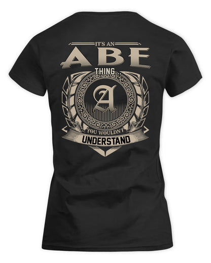 ABE HH88-K2–Personalized Name Quote Apparel “It’s a/an NAME Thing You Wouldn’t Understand”