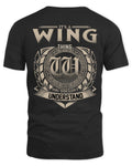 WING HH88-K2–Personalized Name Quote Apparel “It’s a/an NAME Thing You Wouldn’t Understand”