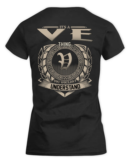 VEE HH88-K2–Personalized Name Quote Apparel “It’s a/an NAME Thing You Wouldn’t Understand”