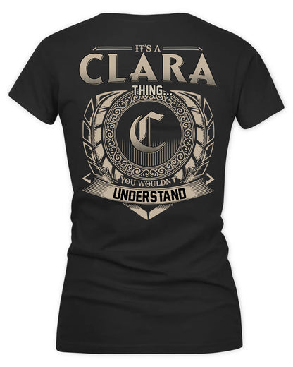 CLARE HH88-K2–Personalized Name Quote Apparel “It’s a/an NAME Thing You Wouldn’t Understand”