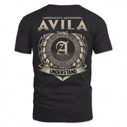 AVILA HH88-K2–Personalized Name Quote Apparel “It’s an NAME Thing You Wouldn’t Understand”