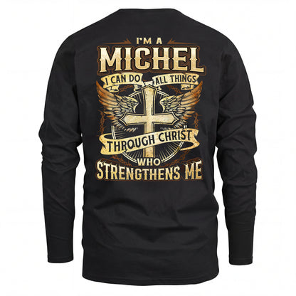 MICHEL HH88-K2–Personalized Name Quote T-Shirt