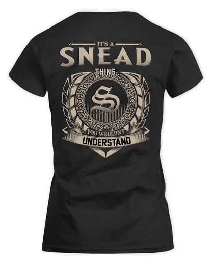 SNELL HH88-K2–Personalized Name Quote Apparel “It’s a/an NAME Thing You Wouldn’t Understand”