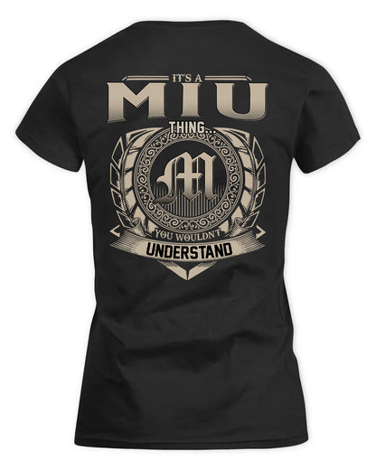 MIX HH88-K2–Personalized Name Quote Apparel “It’s a/an NAME Thing You Wouldn’t Understand”