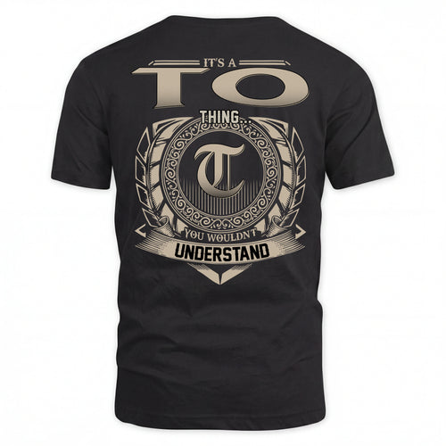 TO HH88-K2–Personalized Name Quote Apparel “It’s an NAME Thing You Wouldn’t Understand”
