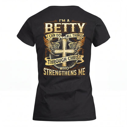 BETTY HH88-K2–Personalized Name Quote T-Shirt