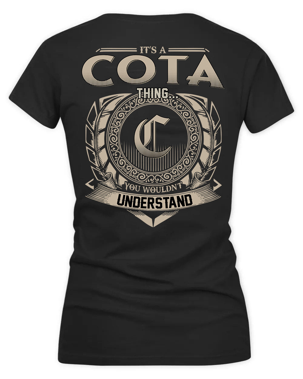COTE HH88-K2–Personalized Name Quote Apparel “It’s a/an NAME Thing You Wouldn’t Understand”
