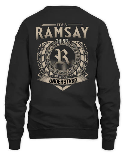 RAMSAY HH88-K2–Personalized Name Quote Apparel “It’s a/an NAME Thing You Wouldn’t Understand”