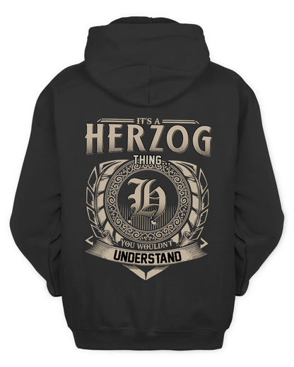 HERZOG HH88-K2–Personalized Name Quote Apparel “It’s a/an NAME Thing You Wouldn’t Understand”