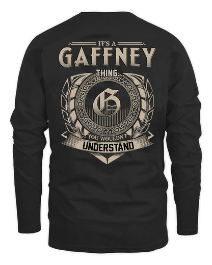 GAFFNEY HH88-K2–Personalized Name Quote Apparel “It’s a/an NAME Thing You Wouldn’t Understand”