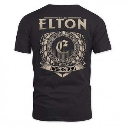 ELTON HH88-K2–Personalized Name Quote Apparel “It’s a/an NAME Thing You Wouldn’t Understand”