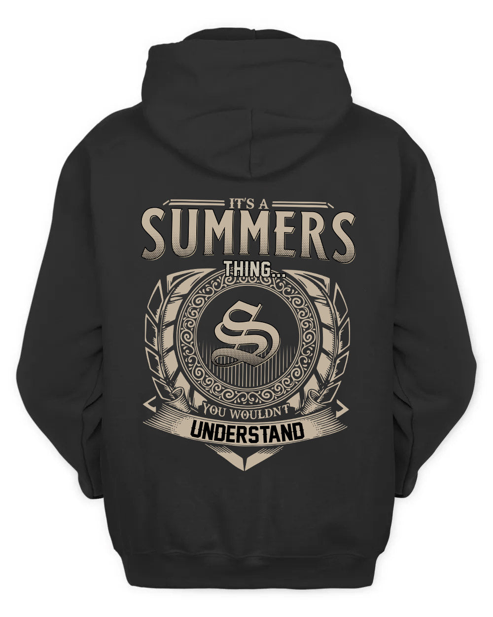SUMMERS HH88-K2–Personalized Name Quote Apparel “It’s a/an NAME Thing You Wouldn’t Understand”
