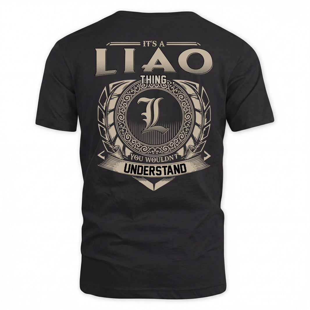 LIAO HH88-K2–Personalized Name Quote Apparel “It’s a/an NAME Thing You Wouldn’t Understand”