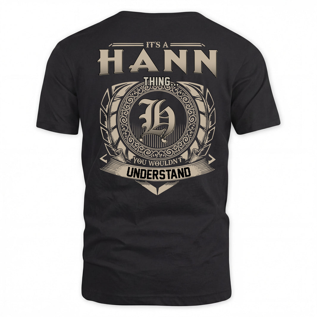 HANN HH88-K2–Personalized Name Quote Apparel “It’s a/an NAME Thing You Wouldn’t Understand”