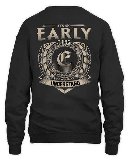 EARLY HH88-K2–Personalized Name Quote Apparel “It’s a/an NAME Thing You Wouldn’t Understand”