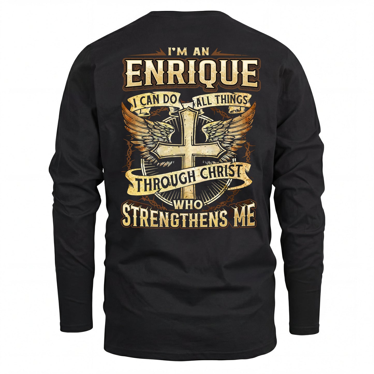 ENRIQUE HH88-K2–Personalized Name Quote T-Shirt