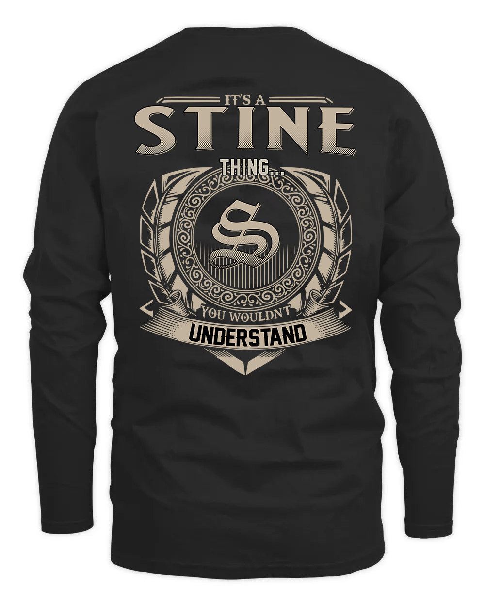 STINE HH88-K2–Personalized Name Quote Apparel “It’s a/an NAME Thing You Wouldn’t Understand”