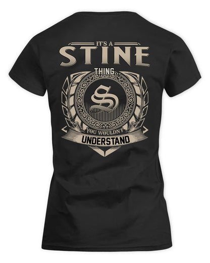 STINSON HH88-K2–Personalized Name Quote Apparel “It’s a/an NAME Thing You Wouldn’t Understand”