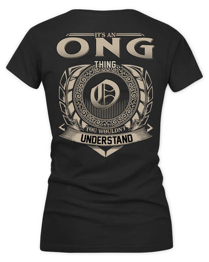 ONG HH88-K2–Personalized Name Quote Apparel “It’s a/an NAME Thing You Wouldn’t Understand”