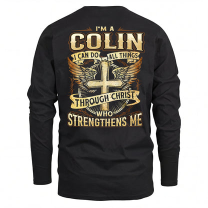 COLIN HH88-K2–Personalized Name Quote T-Shirt