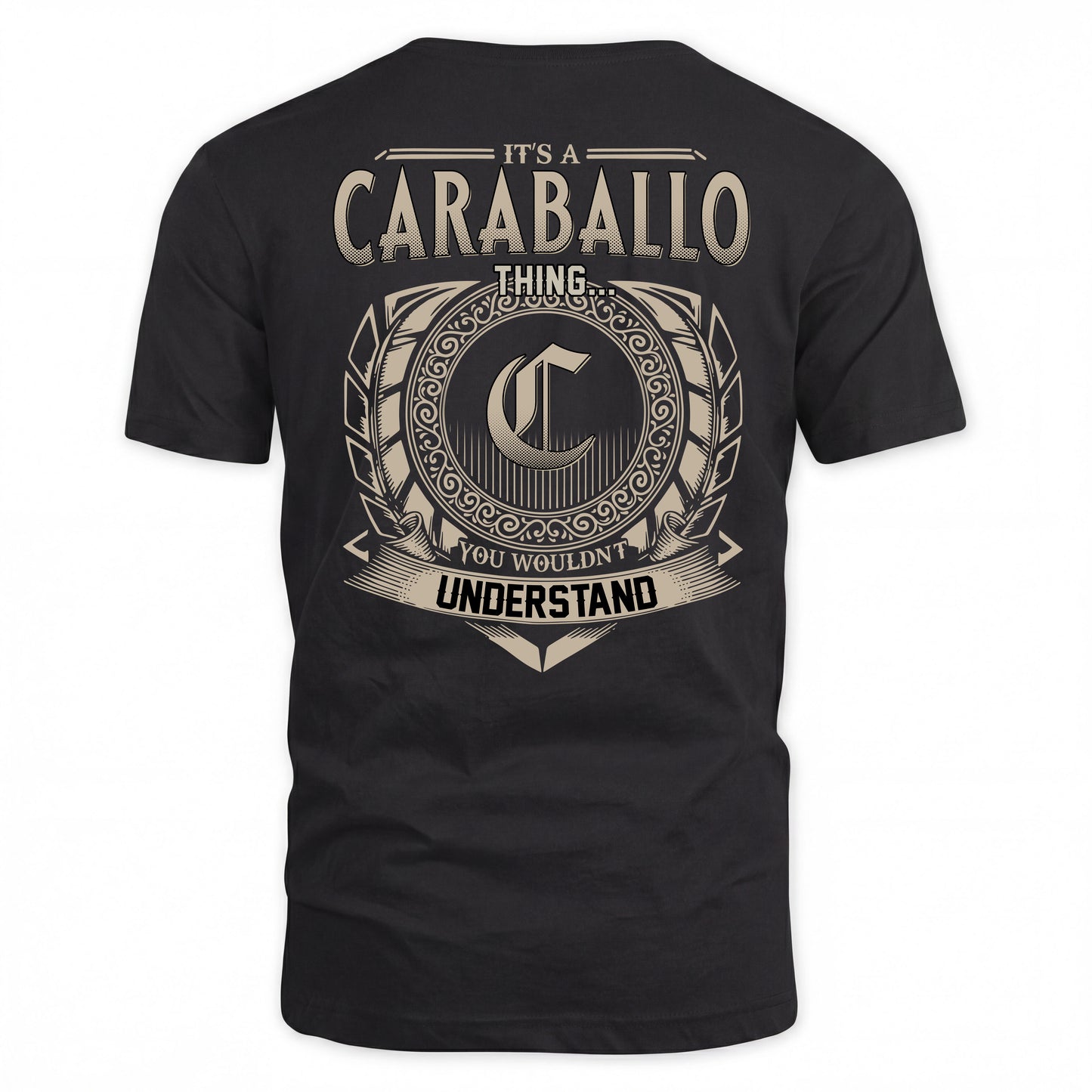 CARABALLO HH88-K2–Personalized Name Quote Apparel “It’s a/an NAME Thing You Wouldn’t Understand”