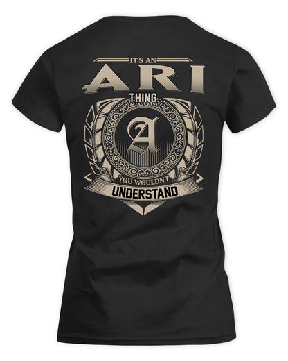 ARI HH88-K2–Personalized Name Quote Apparel “It’s a/an NAME Thing You Wouldn’t Understand”