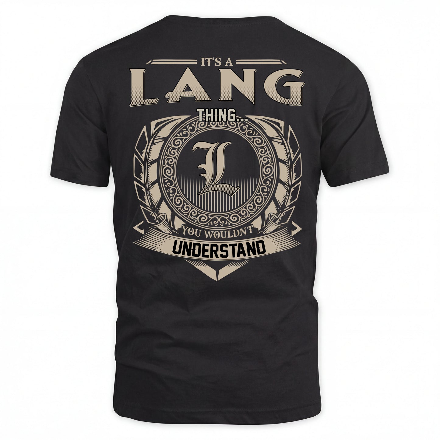 LANG HH88-K2–Personalized Name Quote Apparel “It’s an NAME Thing You Wouldn’t Understand”