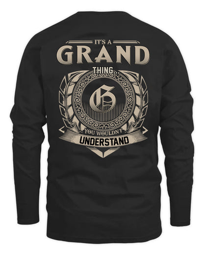 GRAND HH88-K2–Personalized Name Quote Apparel “It’s a/an NAME Thing You Wouldn’t Understand”