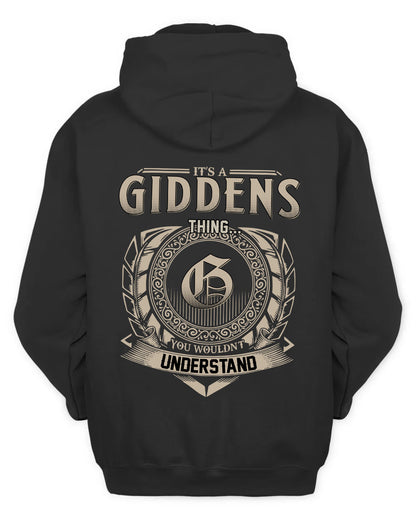 GIDDENS HH88-K2–Personalized Name Quote Apparel “It’s a/an NAME Thing You Wouldn’t Understand”