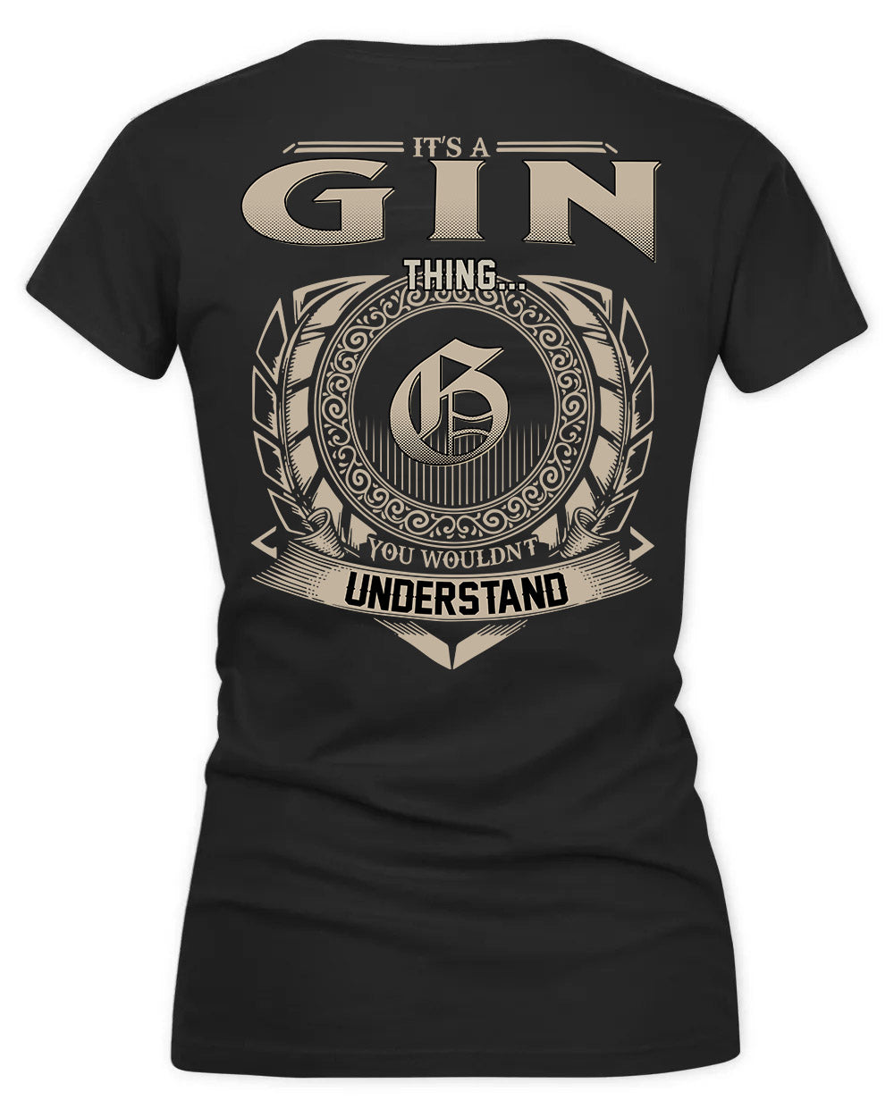 GINGER HH88-K2–Personalized Name Quote Apparel “It’s a/an NAME Thing You Wouldn’t Understand”