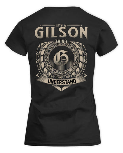 GILSON HH88-K2–Personalized Name Quote Apparel “It’s a/an NAME Thing You Wouldn’t Understand”