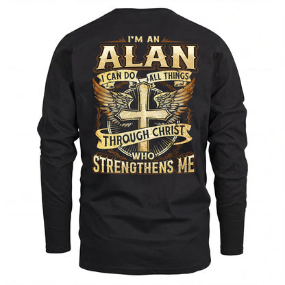 ALAN HH88-K2–Personalized Name Quote T-Shirt