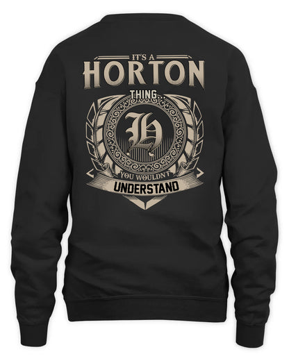 HORTON HH88-K2–Personalized Name Quote Apparel “It’s a/an NAME Thing You Wouldn’t Understand”
