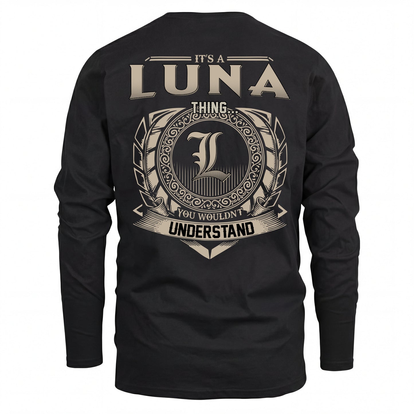LUNA HH88-K2–Personalized Name Quote Apparel “It’s an NAME Thing You Wouldn’t Understand”