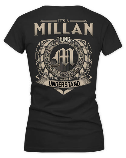MILLAN HH88-K2–Personalized Name Quote Apparel “It’s a/an NAME Thing You Wouldn’t Understand”