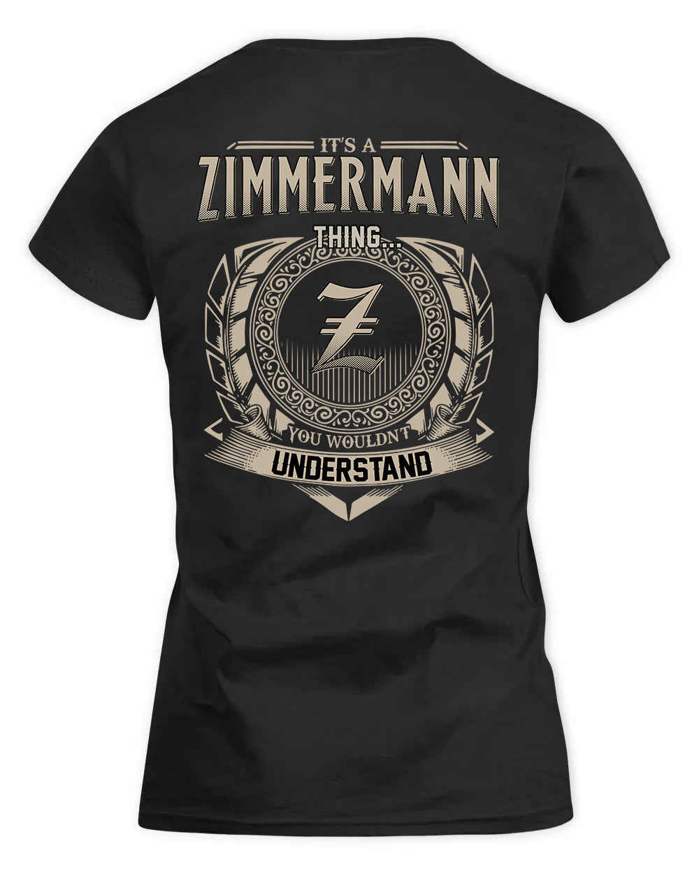 ZINA HH88-K2–Personalized Name Quote Apparel “It’s a/an NAME Thing You Wouldn’t Understand”