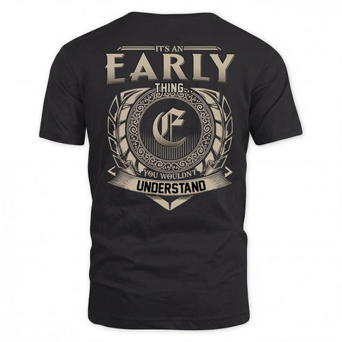 EARLY HH88-K2–Personalized Name Quote Apparel “It’s a/an NAME Thing You Wouldn’t Understand”