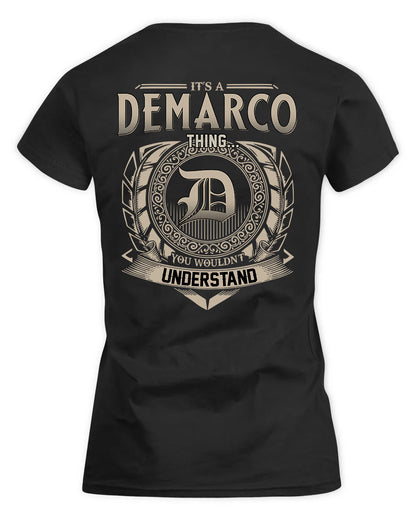 DEMARCO HH88-K2–Personalized Name Quote Apparel “It’s a/an NAME Thing You Wouldn’t Understand”
