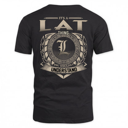 LAT HH88-K2–Personalized Name Quote Apparel “It’s a/an NAME Thing You Wouldn’t Understand”