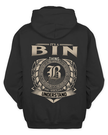 BIN HH88-K2–Personalized Name Quote Apparel “It’s a/an NAME Thing You Wouldn’t Understand”