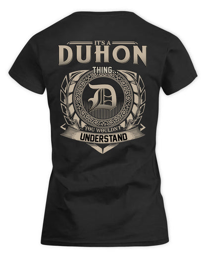 DUHON HH88-K2–Personalized Name Quote Apparel “It’s a/an NAME Thing You Wouldn’t Understand”