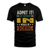 IN HH88-K2–Personalized Funny Quote Apparel “Life Without NAME Would Be Boring”
