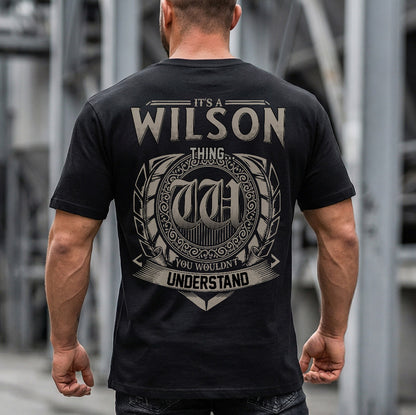 WILSON HH88-K2–Personalized Name Quote Apparel “It’s an NAME Thing You Wouldn’t Understand”