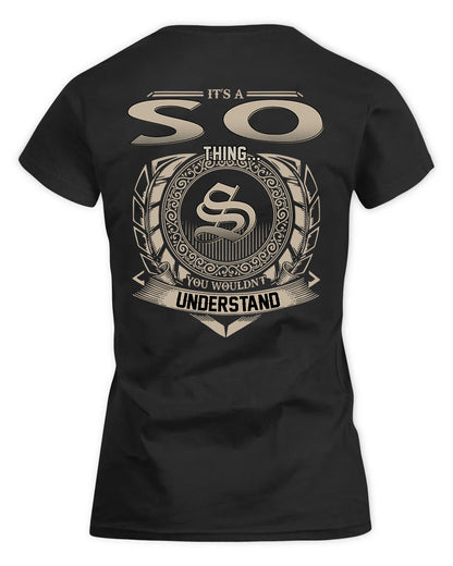 SOCORRO HH88-K2–Personalized Name Quote Apparel “It’s a/an NAME Thing You Wouldn’t Understand”