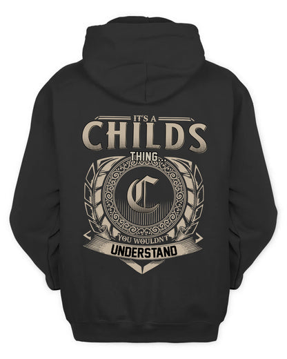 CHILDS HH88-K2–Personalized Name Quote Apparel “It’s a/an NAME Thing You Wouldn’t Understand”