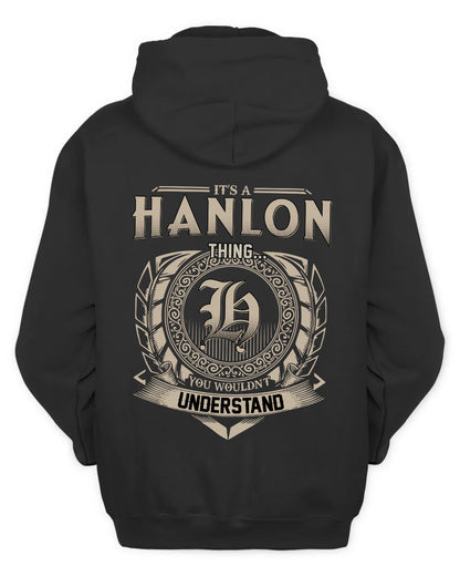 HANLON HH88-K2–Personalized Name Quote Apparel “It’s a/an NAME Thing You Wouldn’t Understand”