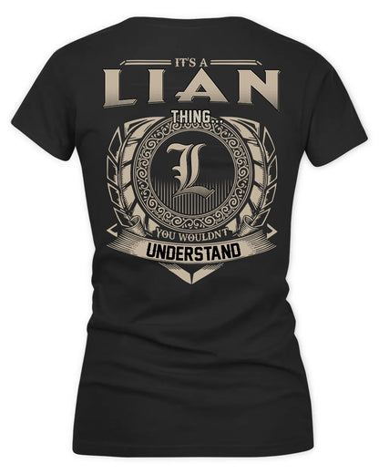 LIANG HH88-K2–Personalized Name Quote Apparel “It’s a/an NAME Thing You Wouldn’t Understand”