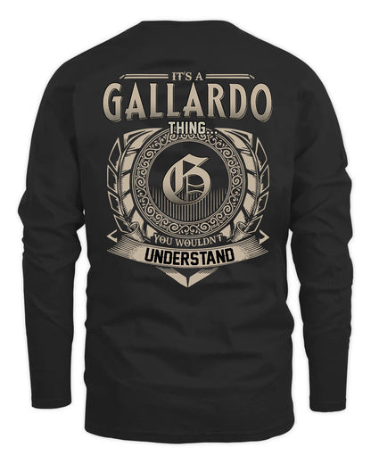 GALLARDO HH88-K2–Personalized Name Quote Apparel “It’s a/an NAME Thing You Wouldn’t Understand”